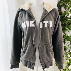 Nikita Gray Faux Fur Lined Hooded Snowboard Street Wear Jacket Womens - Plus 1X